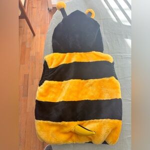 Vintage y2k celebration Halloween plush hooded bumble bee costume 18-24m